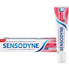 Sensodyne Hassasiyet + Çürüklere Karşı Koruma Diş Macunu 75ML
