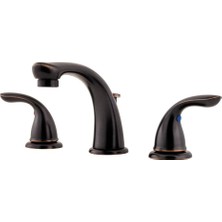 Ms LG149-610Y LG149610Y Pfirst Serisi 2-Saplı 20,32 cm Geniş Banyo Musluğu Toskana Bronz