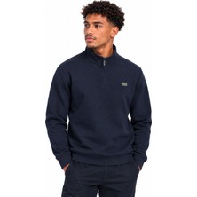 Lacoste Erkek Slim Fit Yarım Fermuar Sweatshirt