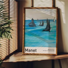 Ms Manet Çerçevesiz Poster, Modern Dekoratif Çerçevesiz Poster, Tablo, Manet, 21 x 30