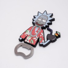 Rick And Morty - Rick Collectible Lisanslı Manyetik Şişe Açacağı