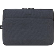 Ms MCE-1504 14.1" Nova Eco Çevre Dostu 13-14 Inç Yeni MacBook Pro Için Kılıf, Aksesuar Bölmeli Laptop Kılıfı, Ykk Fermuarlı Notebook & Tablet Kılıfı, Antrasit