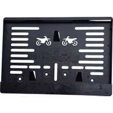 Ms Aee® Motosiklet Plakalık – Evrensel Motosiklet Plaka Tutucu, Dayanıklı Plastik Motor Plaka Aparatı