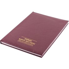 MSP Kayıt Defteri Plastik Kapak 20X28 40 Yaprak