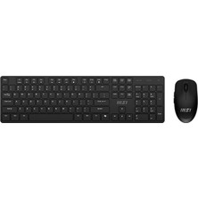 MSP Gg Forge K200 W Combo Tr 2.4ghz Wıreless, 600MAH Lithium Battery. Mouse; Pixart Optical Sensor, 1600 Dpı