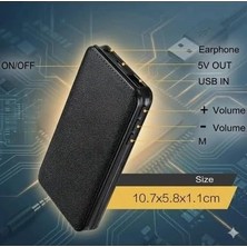 MSP Ses Sensörlü Powerbank Ses Kayıt Cihazı