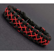 MSP Kırmızı Paracord Bileklik - PAR0062