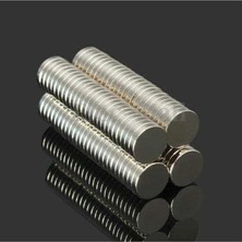MSP Magnet 50 Adet 10MM x 2mm Güçlü Yuvarlak Neodyum Mıknatıs (50'li Paket)