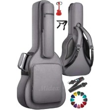 Midex CSA-90PAK Case Klasik Gitar Soft Case Gigbag Kalın Çanta Kılıf (Full Set)