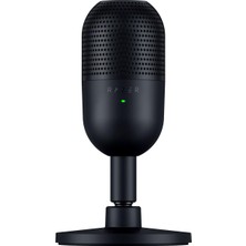 MSP Seiren V3 Mini - Ultra Kompakt USB Mikrofon (14MM Kondenser Mikrofon, Kardioid Alma Deseni, LED Göstergeli Dokunarak Sessize Alma Sensörü, Dahili Amortisör, Tak ve Çalıştır) Siyah