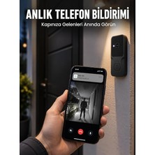 MSP Kameralı Akıllı Kapı Zili | Çift Yönlü Sesli Wi-Fi Görüntülü Kapı Zili