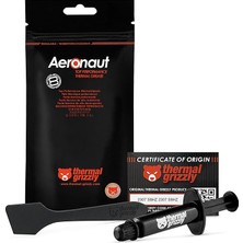MSP Grizzly - Aeronaut - Yüksek Kaliteli Termal Macun - Tüm Cpu ve Grafik Kartı Soğutucuları Için Soğutma ve Sessiz Soğutucu Bağlantısı (1 Gram)