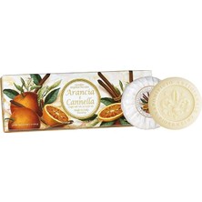 MSP Artigianale Fiorentino Sabun 3X100 gr - Orange And Cinnamon