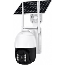 MSP Solar Güneş Enerjili Smart Home Kamera 4g 2-Way Sesli Arama, 10-15M Insan Algılama, IP66 Su Geçirmez, Fhd 5mp, Ptz, Gece Görüş, Aı Insan Tespiti, Multi-User Görünüm, Tf Kart Desteği | CMR47