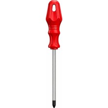 MSP Manyetik Yıldız Tornavida Ph2 6+125 Mm, Yüksek Tork Dayanımlı Sertleştirilmiş Çelik Uç, Kaymaz Ergonomik Sap, Dar Alanlara Uygun, Mobilya Montajı ve Elektrik Işleri Için
