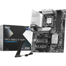 MSP MB Pro B860-P Wıfı Soket 1851 Ddr5 8600MHZ(OC) 3xm.2 1x Tb4 HDMI Dısplay 5g Lan Wıfı 7 Atx
