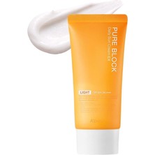 MSP Kalıntı Bırakmayan Güneş Kremi Apıeu Pure Block Natural Daily Sun Cream Light SPF50+ Pa++++