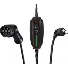 MSP Batterycharge Taşınabilir Elektrikli Araç Şarj Kablosu 7pin, 3.6kw - 240V - 16A Tek Faz Osr OPC20A05