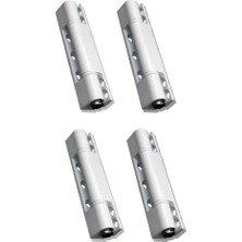 MSP Adet 90MM Çelik Beyaz Menteşe Yüksek Kalite 90MM -Pimli -Metalik Beyaz (Kolay Montaj)