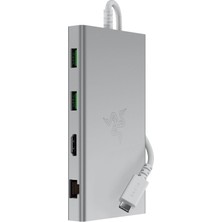 MSP Usb-C Dock - Hdmı, Gigabit Ethernet, 3,5 mm Ses Bağlantı Noktası, Usb-A ve -C ile 11 Bağlantı Noktası, Windows ve Mac ile Uyumlu (4k ile Ekran Çıkışı, 7.1 Surround Ses) Mercury