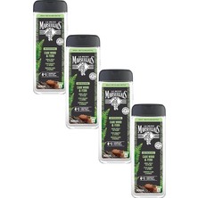 MSP Petit Marseillais Duş Jeli Men Serisi Ardıç Ağacı ve Füjer (4 x 400 Ml) Çok Renkli