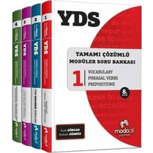 MSP Yds Tamamı Çözümlü Soru Bankası Serisi Seti 4 Kitap 9786057986535 Modadil Yayınları