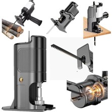 MSP Matkap Pistonlu Jig Testere Aparatı Ağaç Metal Işleme Adaptör