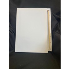 MSP Sanat 2'li 35 * 50 Çift Astarlı Arkadan Zımbalı Tuval