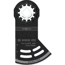 MSP 1x Pro Ayz 53 Bpb Dual-Tec Bıçak (Alçıpan Panel, Çivili Ahşap, Genişlik 53 Mm, Professional Aksesuar Çok Fonksiyonlu Makine)