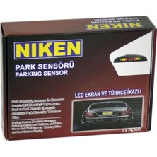 MSP Park Sensörü LED Ekranlı Türkçe Ikazlı Siyah