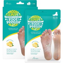 MSP Smooth & Pure Foot Peeling Mask Sheet 2 Pairs - Çorap Tipi Yenileyici Ayak Peeling Maskesi 2 Çift