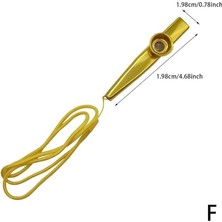MSP Askı Ipli Metal Kazoo, Sarı