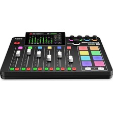 MSP Rodecaster Pro Iı Podcasting, Akış, Müzik Üretimi ve Içerik Oluşturma Için Hepsi Bir Arada Üretim Çözümü, Siyah