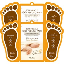 MSP Miracle Foot Peeling Pack - Çorap Tipi Ayak Peeling Maskesi 2'li