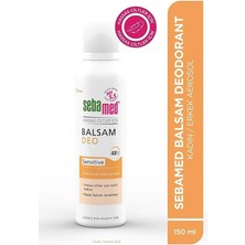MSP Balsam Deo Sensitive Aerosol, 150ML, Hassas Ciltler Için 48 Saat Koruma