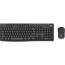 MSP MK370LOGITECH MK370 Wireless Kablosuz Kurumsal Klavye ve Mouse Seti - Siyah (920-012074)