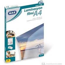 MSP Laminasyon Filmi- 125 Mikron A4 100'LÜ Paket