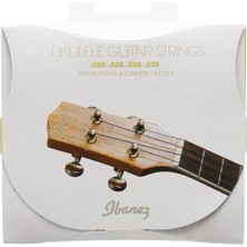MSP 4 String Sopran/konser Ukulele Için Tel Seti - .025/.032/.036/.028 Siyah Naylon (Iuks4)
