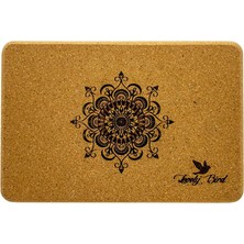 MSP Bloğu, Mantar Malzeme, Mandala Desenli, Meditasyon ve Yoga Için