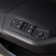 MSP Design Volkswagen T Cross ile Uyumlu Iç Trim Folyo Kaplama Set Mat Karbon Siyah