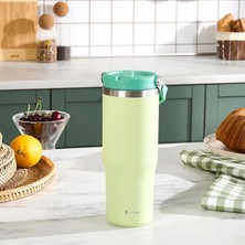 MSP Star Ice Pipetli Çelik Sızdırmaz Termos 900 ml Mint