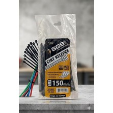 MSP 4601 Cırt Kelepçe 2.5X150 Siyah 100 Lü Paket