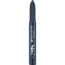 MSP Extreme Tattoo Işıltılı Asansörlü Kalemtıraşlı Jel Göz Kalemi & Far Stick - 006 Navy
