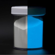 MSP 20G Mavi Renk Fosfor Tozu Glow In Dark Karanlıkta Parlayan Boya