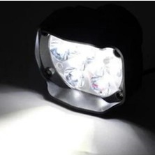 MSP Motosiklet Sis Farı, Led, Scooter Için, Drl Lamba, Çakar ve Sabit Mod