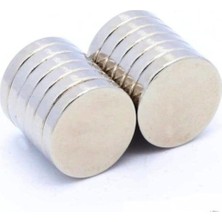 MSP Magnet 20 Adet 15MM x 2mm Yuvarlak Güçlü Neodyum Mıknatıs