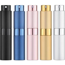 MSP Mini Sprey Şişesi, Premium Kalite 5'li Set, Sızıntı Önleyici Tasarım, Seyahat ve Günlük Kullanım Için Ideal, Parfüm ve Sıvı Ürünler Için Yeniden Doldurulabilir Sprey Şişeleri