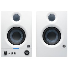 MSP Eris 3.5bt Gen 2 Inç Beyaz, Bluetooth'lu Stüdyo Monitör Hoparlörleri, Çift, 3,5 Inç, 2 Yönlü, Multimedya Için Güçlendirilmiş Masaüstü Hoparlörler, Oyun, Stüdyo Kalitesinde Müzik Prodüksiyonu