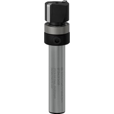 MSP 1 x Pro Düz Freze, Üstte Kılavuz Bilyalı Rulmanlı (Yumuşak Ahşap, Sert Ahşap, Çap 12 Mm, Profesyonel Aksesuar El Frezesi, Düzeltme Yönlendirici)