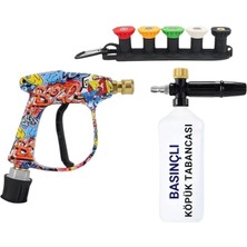 MSP Bosch Aquatak Serisi ile Uyumlu 5 Nozzle Set Bosch Basınçlı Araç Yıkama Tabancası Seti Basınçlı Yıkama Makinesi Bear